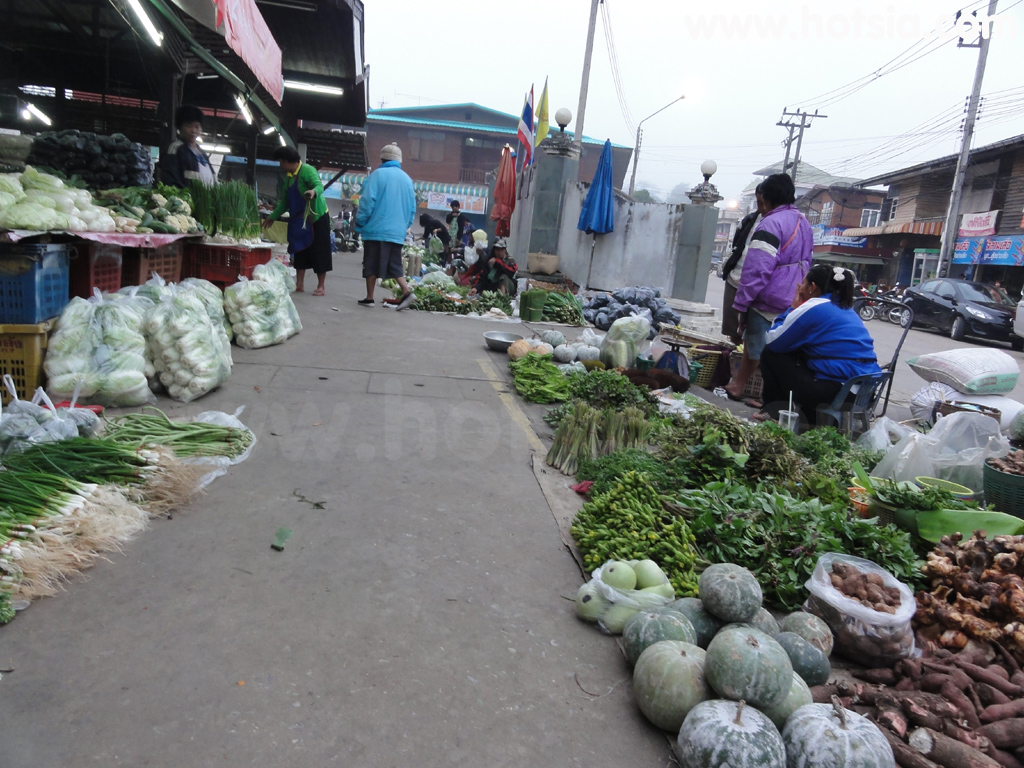 เชียงคาน ปลาหมูตลาดสดเชียงคาน