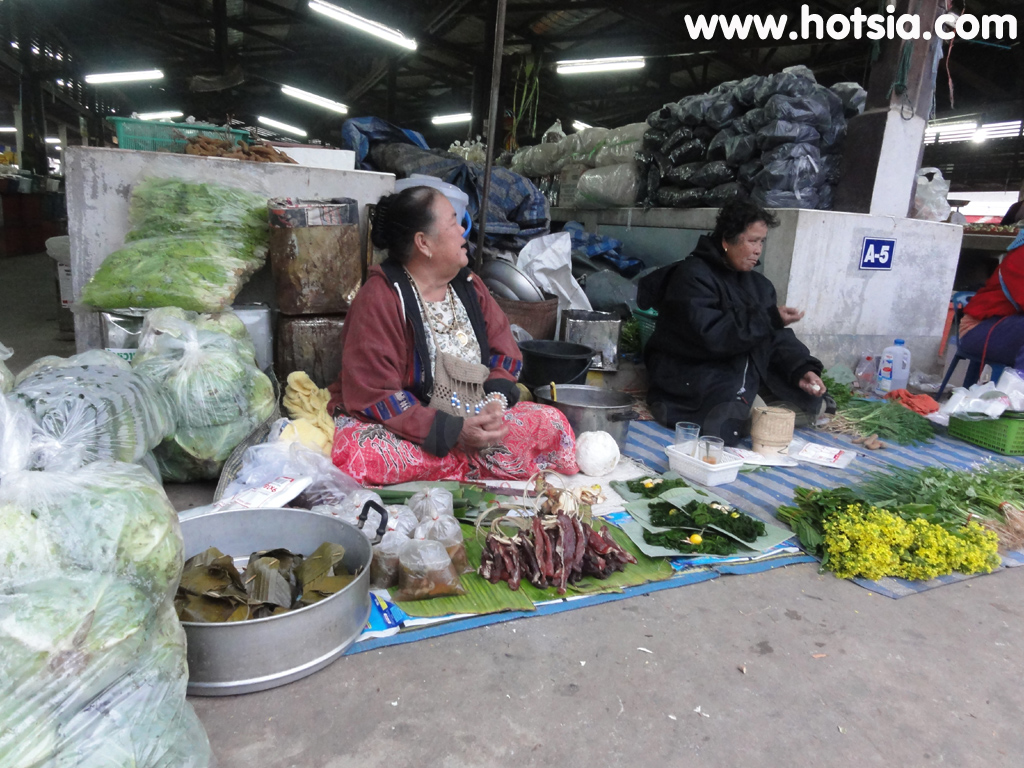 เชียงคาน ปลาหมูตลาดสดเชียงคาน