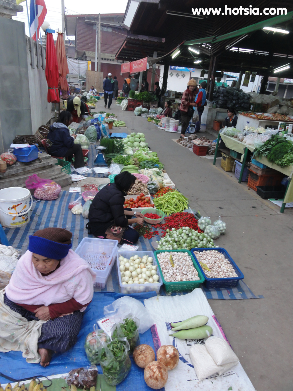 เชียงคาน ปลาหมูตลาดสดเชียงคาน
