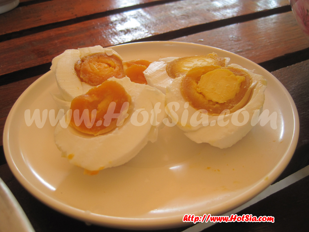 เชียงใหม่ ไข่เค็มน้ำแร่เมืองออน