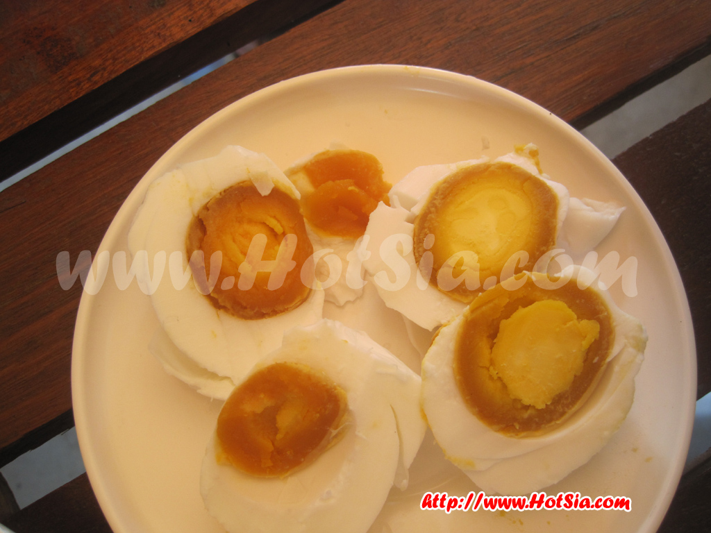 เชียงใหม่ ไข่เค็มน้ำแร่เมืองออน