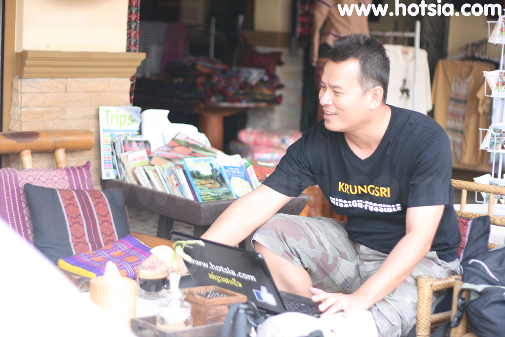 เชียงราย ร้านกาแฟบ้านฝ้ายเชียงของ