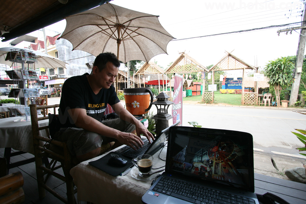 เชียงราย ร้านกาแฟบ้านฝ้ายเชียงของ