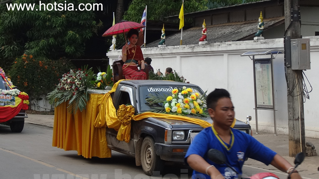 เที่ยวเชียงราย นางสงกรานต์เชียงของ