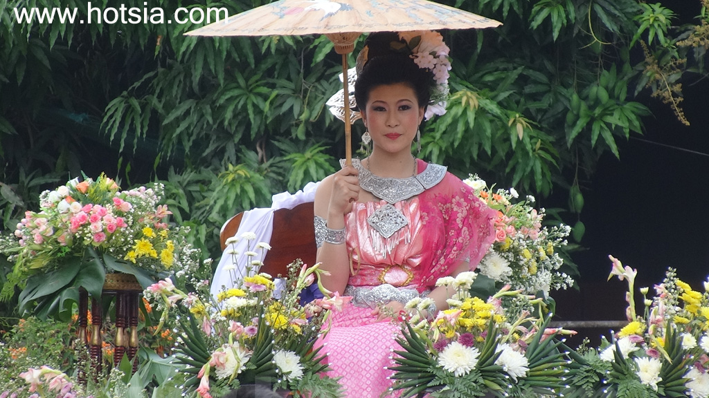 เที่ยวเชียงราย นางสงกรานต์เชียงของ