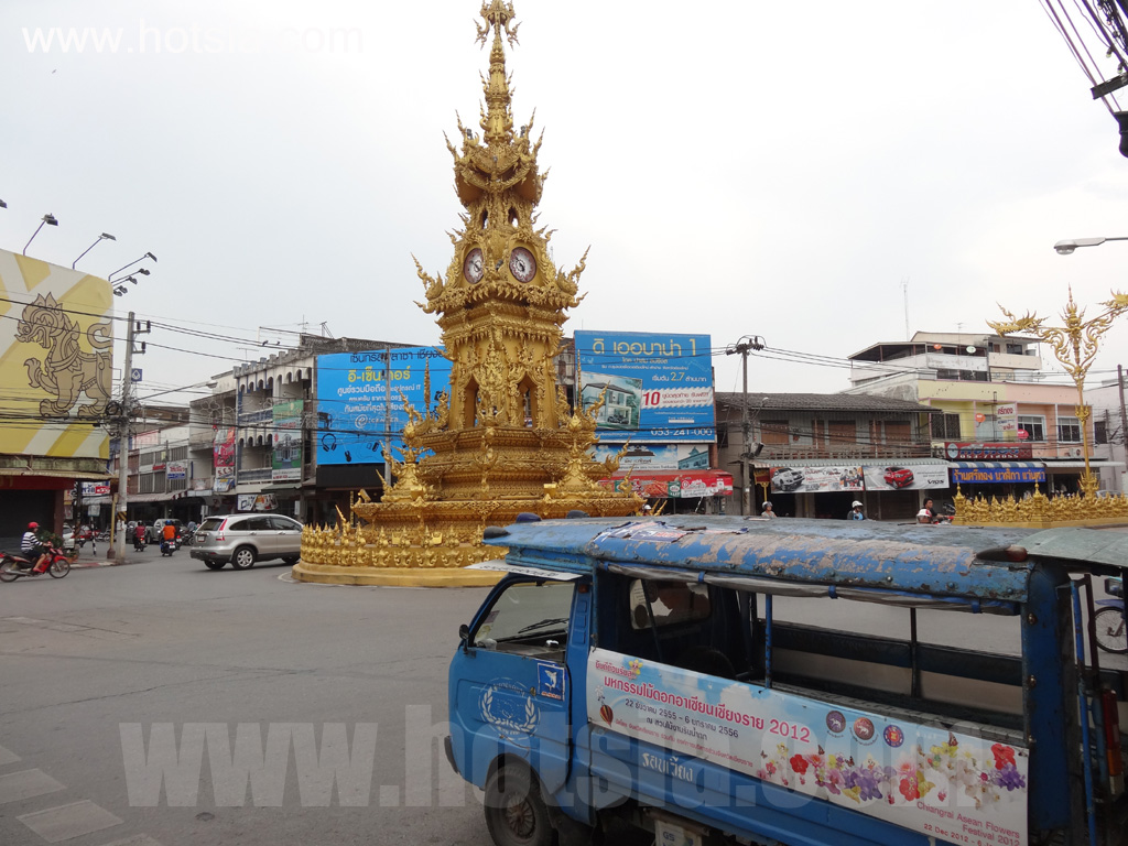 เมืองเชียงราย หอนาฬิกาเมืองเชียงราย