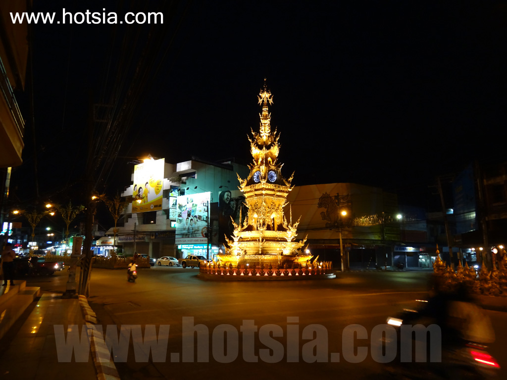 เมืองเชียงราย หอนาฬิกาเมืองเชียงราย