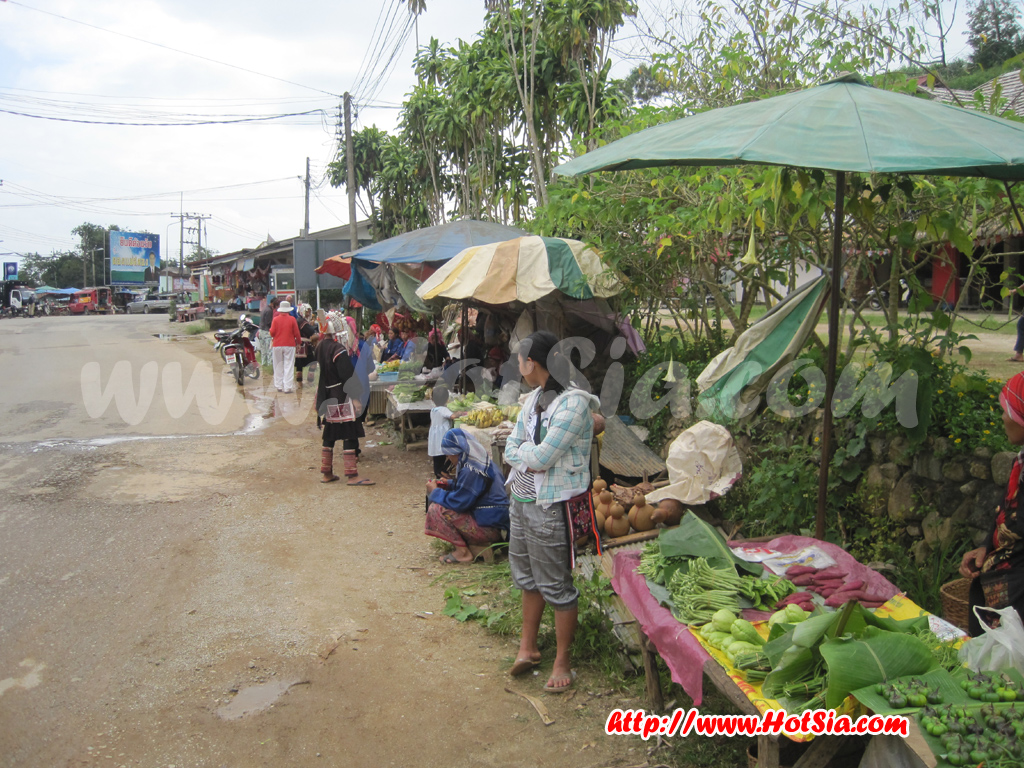 เชียงราย ดอยแม่สลอง ตลาดชุมชนดอยแม่สะลอง