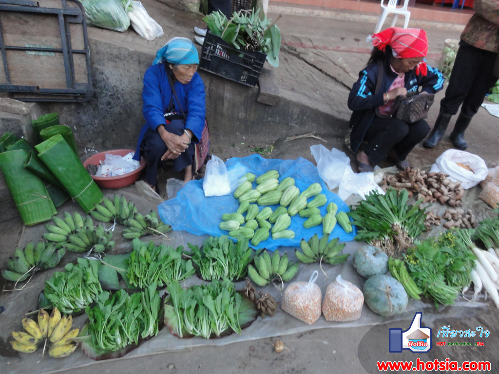 เที่ยวเชียงราย ตลาดเช้าดอยแม่สลอง