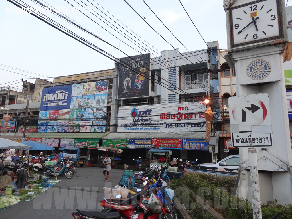 เมืองเชียงราย ตลาดเช้าในเมืองเชียงราย