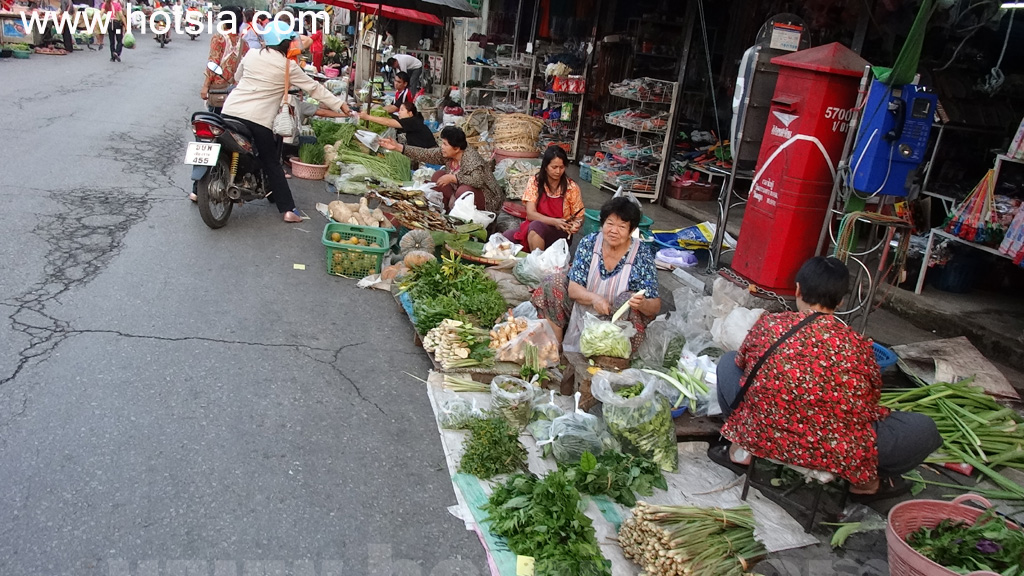 เมืองเชียงราย ตลาดเช้าในเมืองเชียงราย