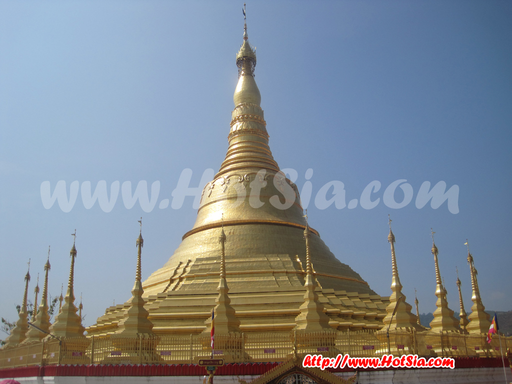เชียงราย แม่สาย เจดีย์ชเวดากอง ท่าขี้เหล็ก เชียงตุง พม่า