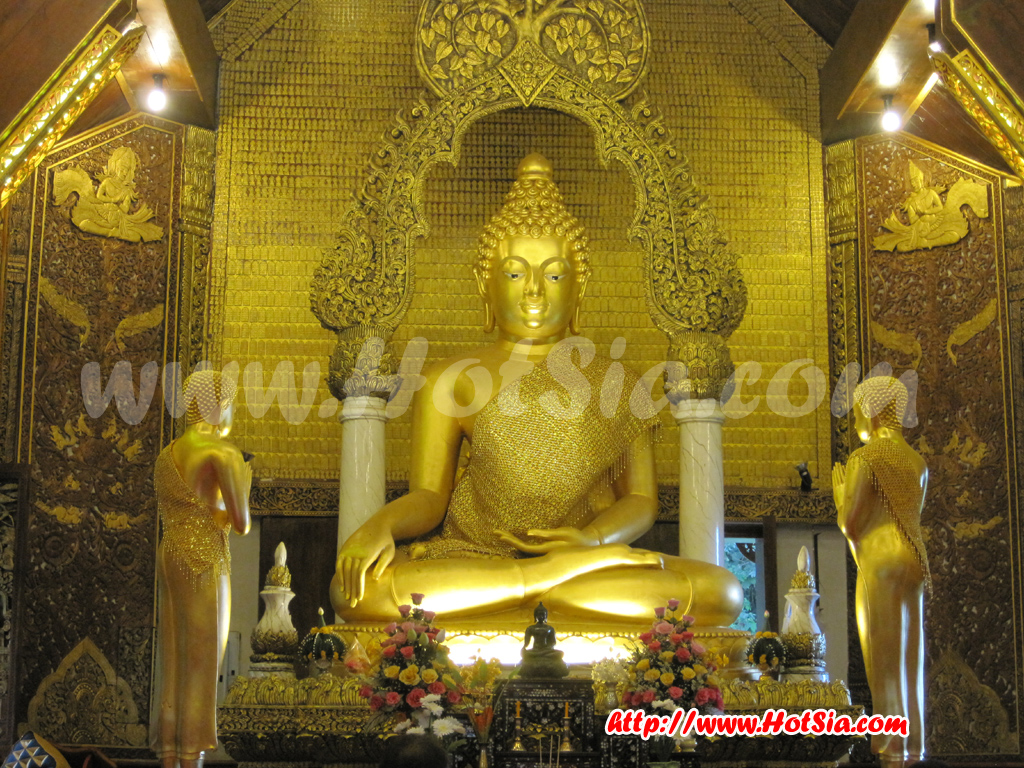 เชียงราย วัดพระธาตุผาเงา เชียงแสน หลวงพ่อผาเงา พระบรมพุทธนิมิตรเจดีย์
