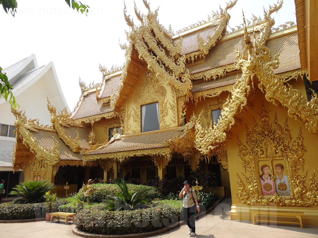 เมืองเชียงราย วัดร่องขุ่น วัดสีขาวเมืองเชียงราย