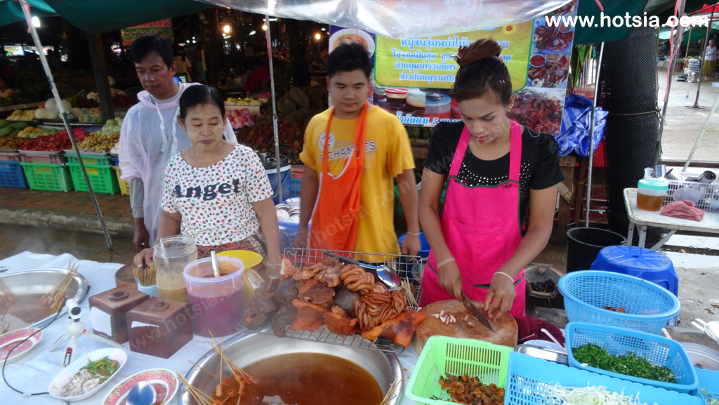 กาญจนบุรี หมูจุ่มพม่า สังขละบุรี