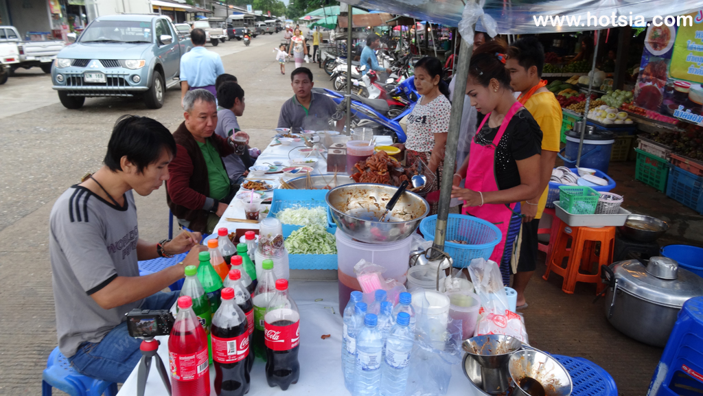 กาญจนบุรี หมูจุ่มพม่า สังขละบุรี