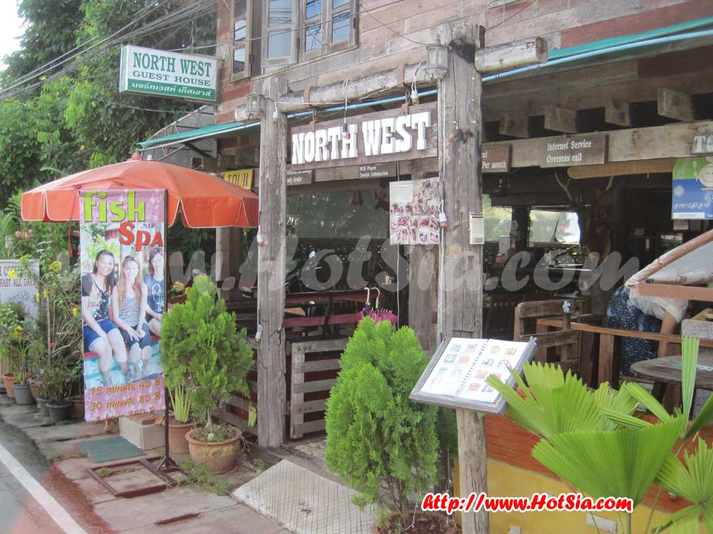 เที่ยวแม่ฮ่องสอน ฟิชสปา นอร์ทเวสท์ เกสท์เฮ้าส์ แม่สะเรียง