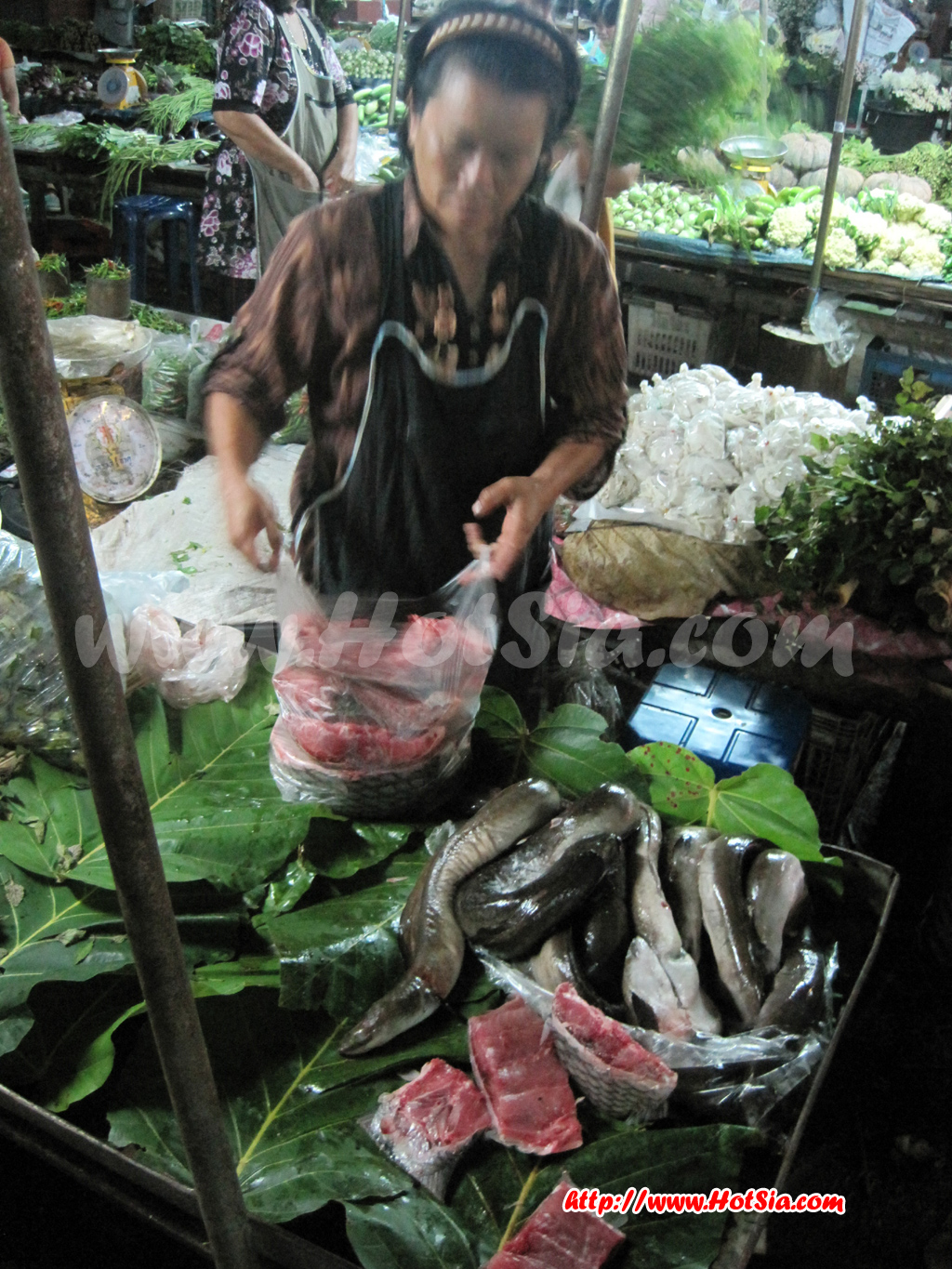 เที่ยวแม่ฮ่องสอน ตลาดเช้าแม่สะเรียง