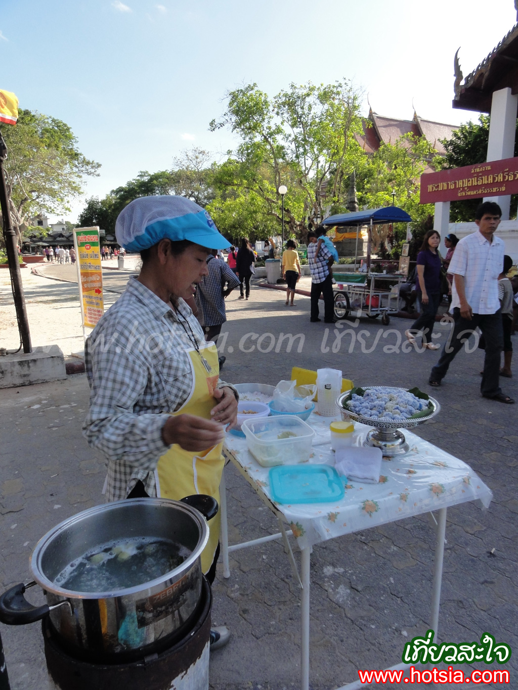 เที่ยวนครศรีธรรมราช ขนมโคใบเตย