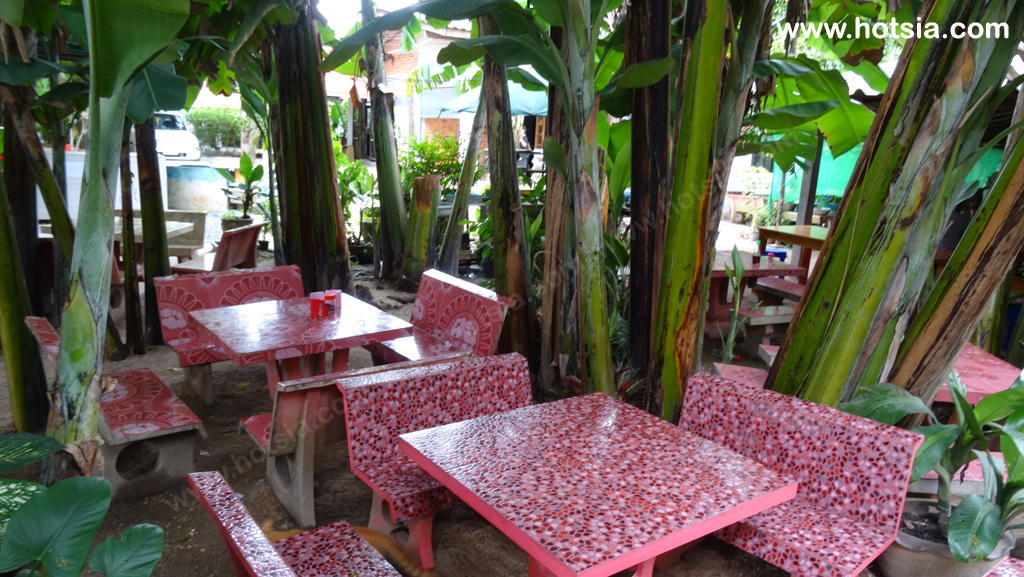 นครศรีธรรมราช ขนมจีนร้านบ้านป้าเขียวลานสกา