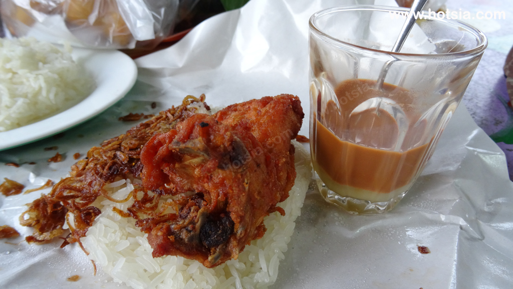 นครศรีธรรมราช ร้านชาเหนียวไก่ อาหารเช้าชาวบ้านภาคใต้