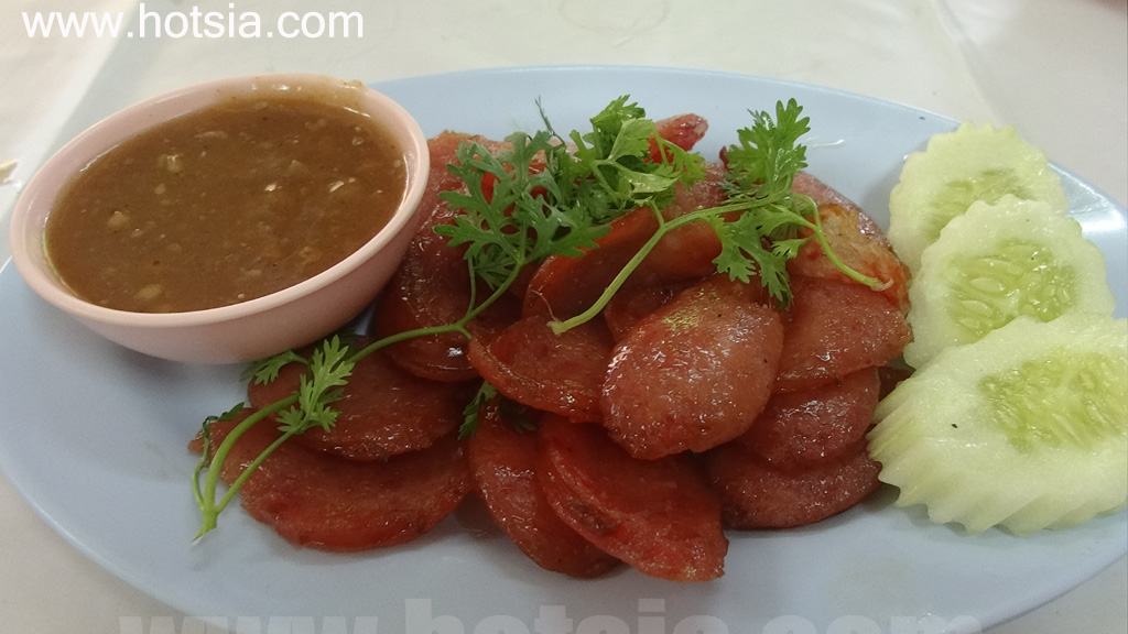 หนองคาย ข้าวหมูกรอบ หมูแดง ร้านโอชาโพนพิสัย