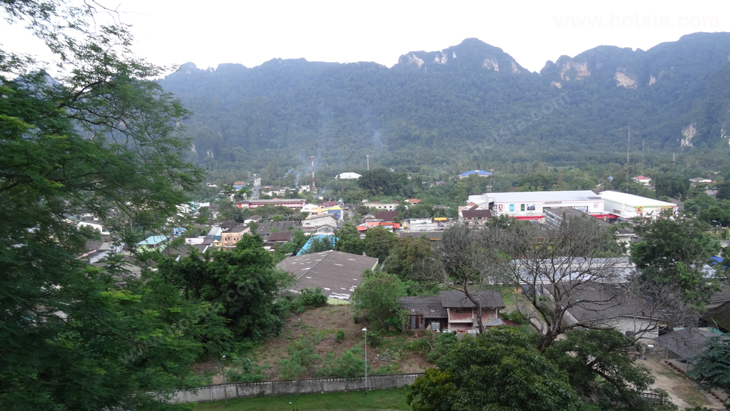 พังงา ร้านอาหารจุดชมวิวเมืองพังงา