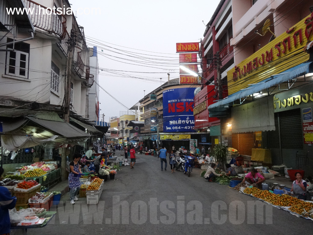 เที่ยวพะเยา ตลาดเช้าพะเยา