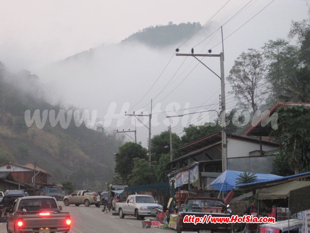 พะเยา เที่ยวโฮมสเตย์บ้านฮวก ตลาดชายแดนบ้านฮวก