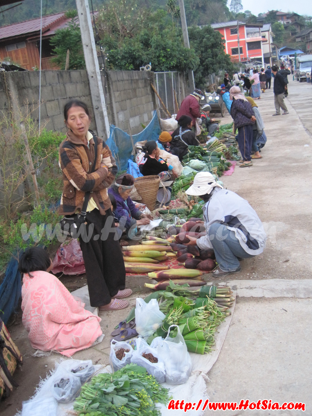 พะเยา เที่ยวโฮมสเตย์บ้านฮวก ตลาดชายแดนบ้านฮวก