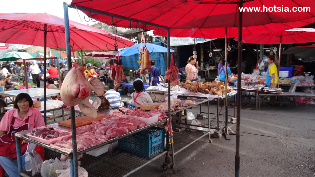 จังหวัดพิจิตร ตลาดเช้าตะพานหิน