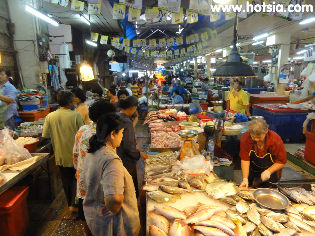 เที่ยวประจวบฯ หัวหิน ตลาดเช้าหัวหิน