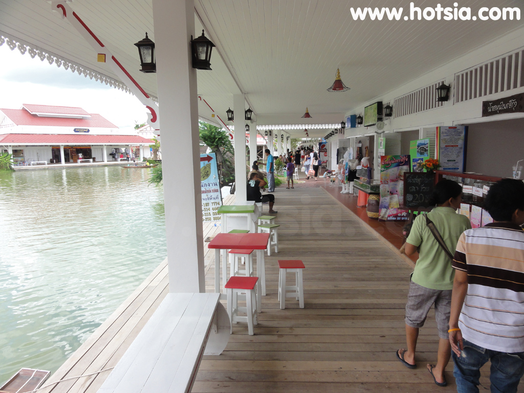 เที่ยวประจวบฯ หัวหิน ตลาดน้ำหัวหิน
