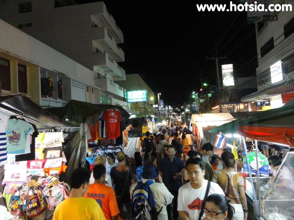 เที่ยวประจวบฯ หัวหิน ถนนคนเดินหัวหิน