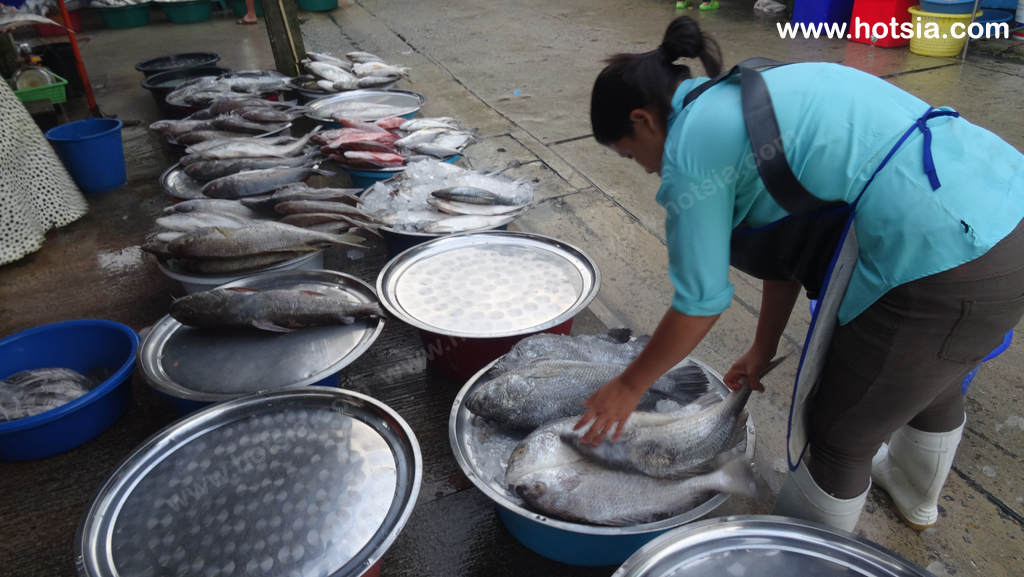 ระนอง ตลาดพม่า ตลาดเช้าชาวระนอง
