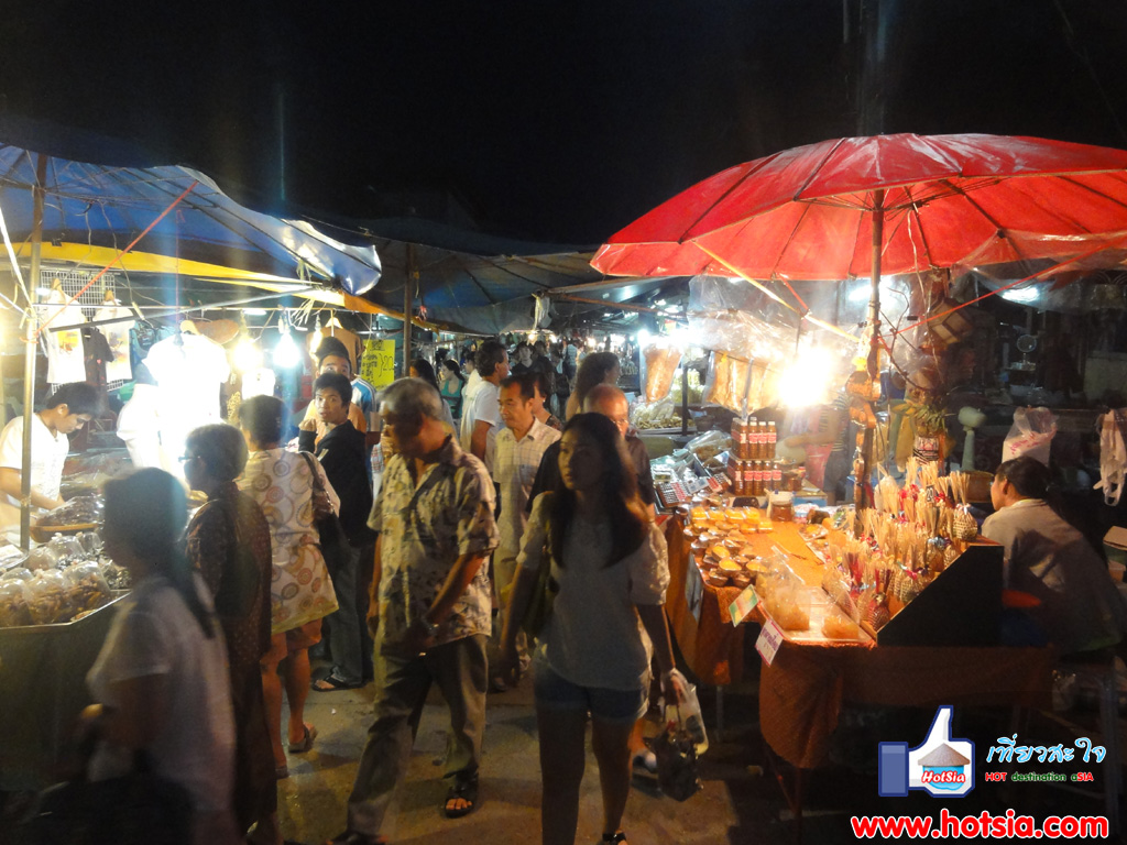 เที่ยวสมุทรสงคราม เที่ยวกลางคืนตลาดน้ำอัมพวา