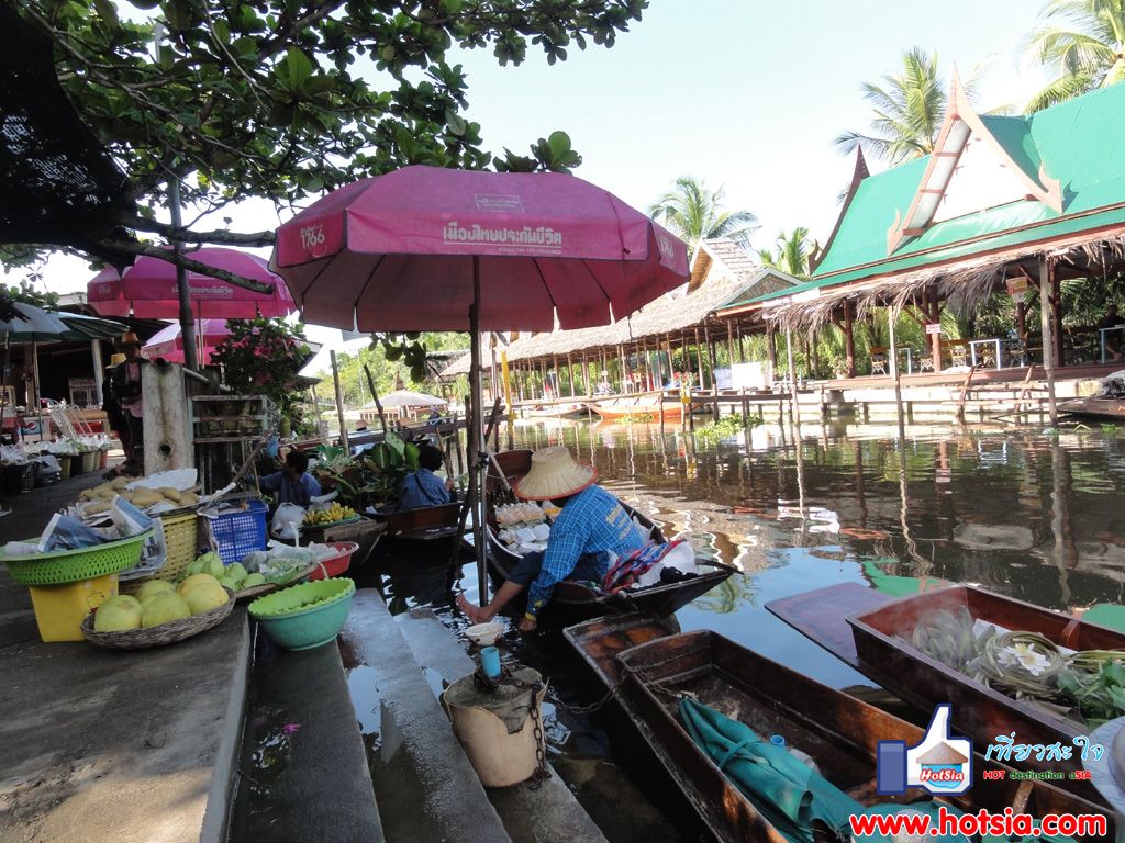 เที่ยวสมุทรสงคราม ตลาดน้ำท่าคา