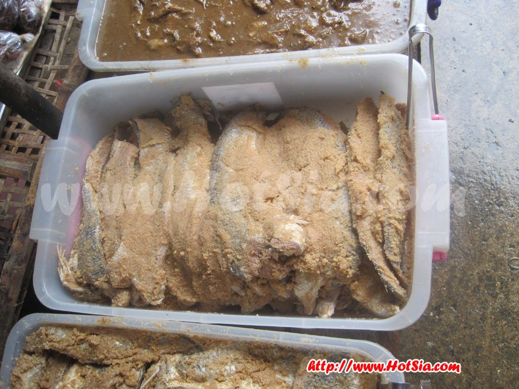 สิงห์บุรี ปลาร้าที่ตลาดเช้าสิงห์บุรี