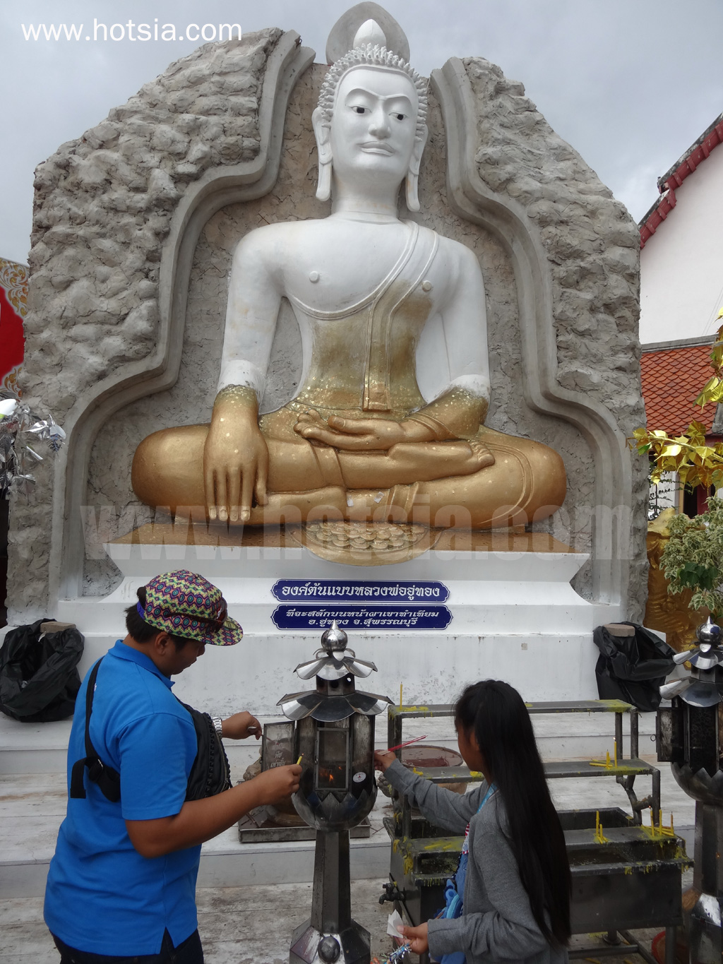สุพรรณบุรี mr.hotsia พาเที่ยววัดป่าเลไลย์