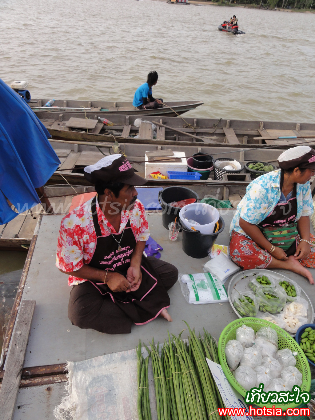 เที่ยวสุราษฎร์ธานี ตลาดนัดตลาดน้ำ