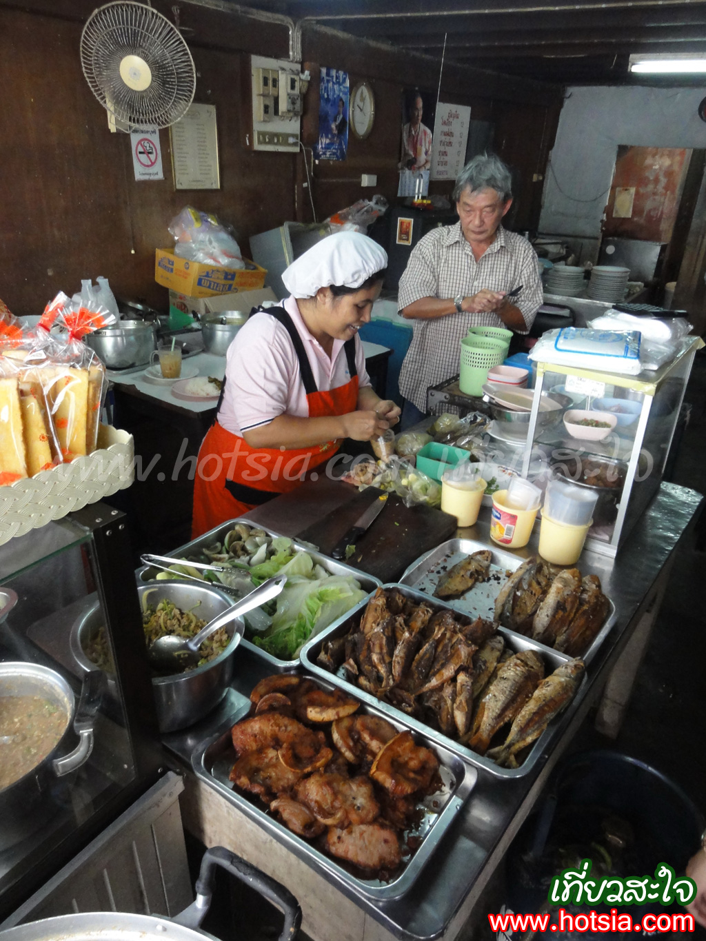 เที่ยวสุราษฎร์ธานี ร้านอาหารใต้ป้าติ๋ว