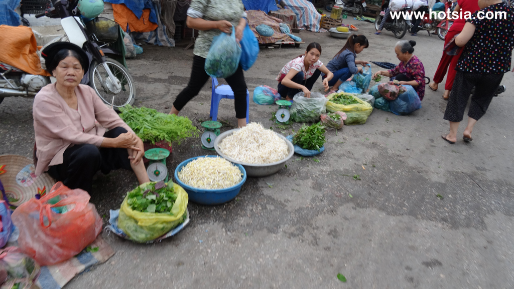เวียดนาม จังหวัดบั๊กกั่น เวียดนาม ตลาดเช้าบั๊กกั่น เวียดนาม