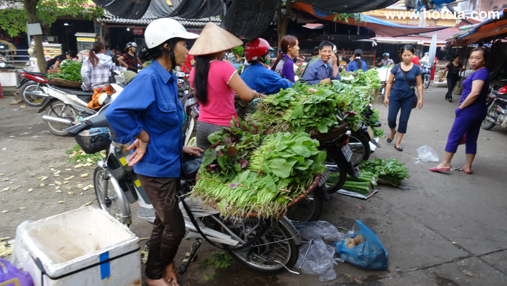 เวียดนาม จังหวัดบั๊กกั่น เวียดนาม ตลาดเช้าบั๊กกั่น เวียดนาม