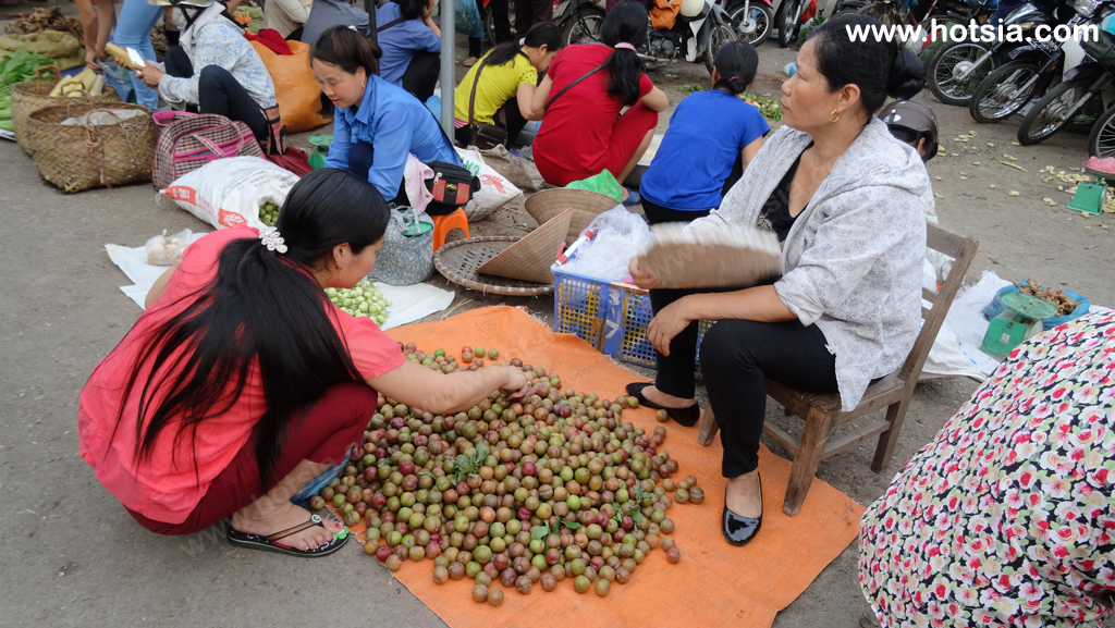 เวียดนาม จังหวัดบั๊กกั่น เวียดนาม ตลาดเช้าบั๊กกั่น เวียดนาม