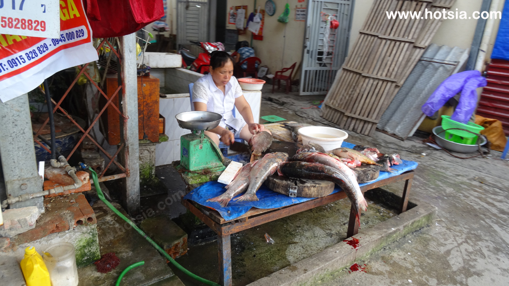 จังหวัดกาวบั่ง เวียดนาม ตลาดเช้ากาวบั่ง เวียดนาม