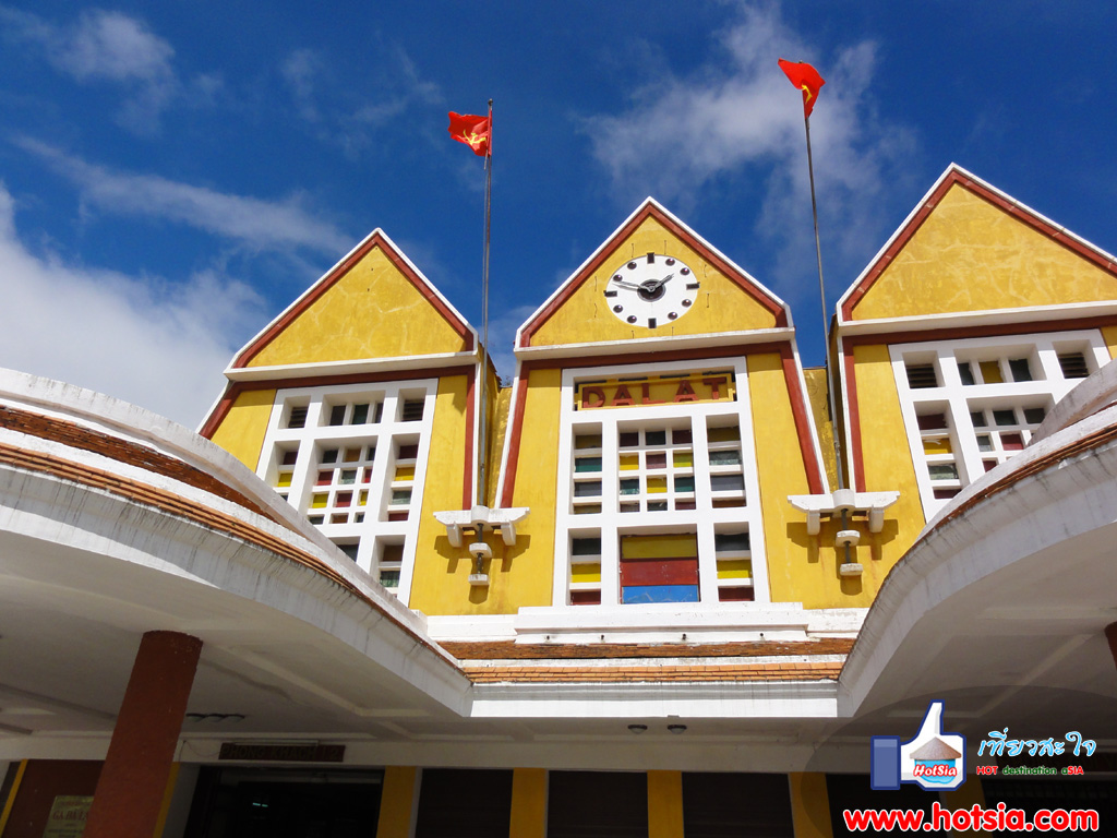 เที่ยวเวียดนาม เที่ยวดาลัด สถานีรถไฟเมืองดาลัด