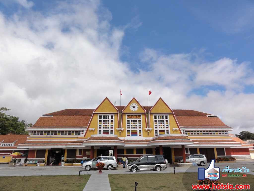 เที่ยวเวียดนาม เที่ยวดาลัด สถานีรถไฟเมืองดาลัด