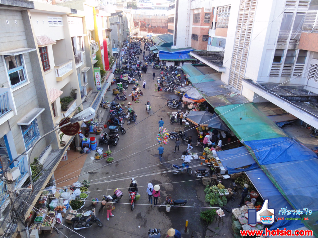 เที่ยวเวียดนาม เที่ยวดาลัด ตลาดเช้าเมืองดาลัด