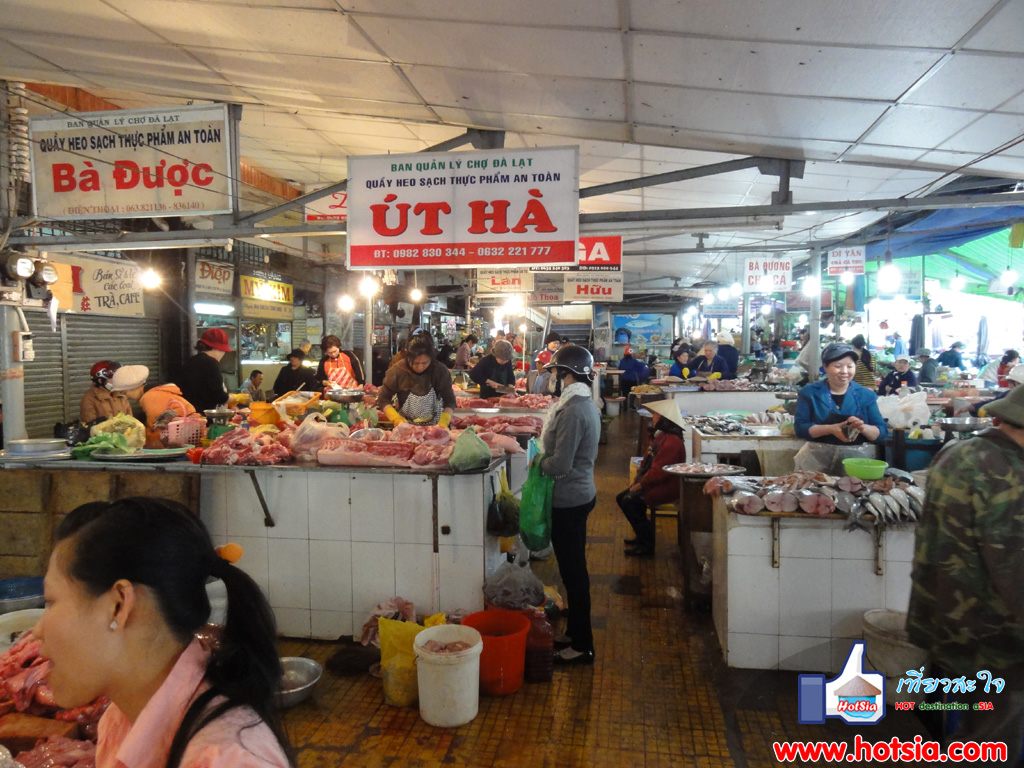 เที่ยวเวียดนาม เที่ยวดาลัด ตลาดเช้าเมืองดาลัด