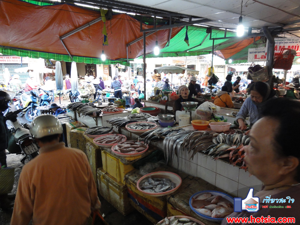 เที่ยวเวียดนาม เที่ยวดาลัด ตลาดเช้าเมืองดาลัด